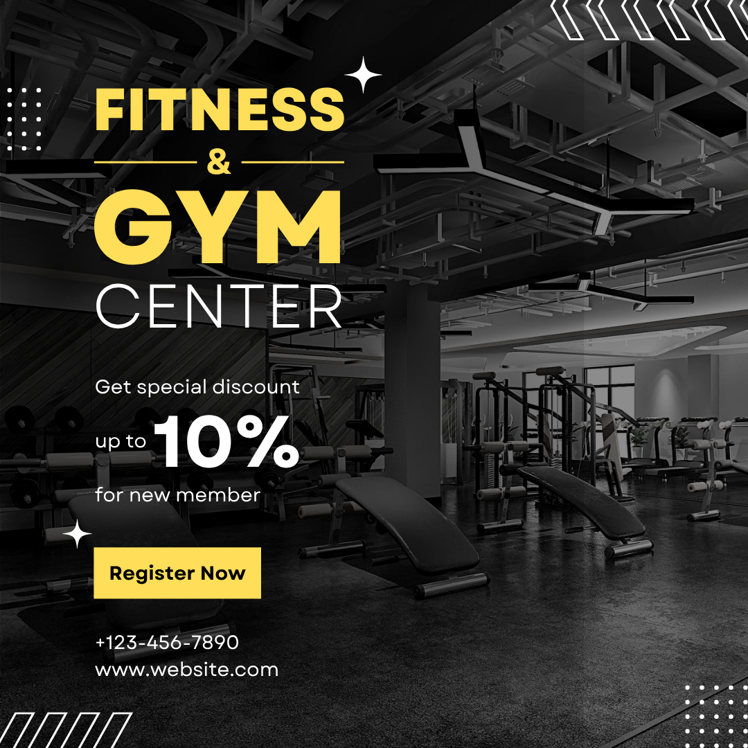Social Media Design Portfolio Fitness Campaign