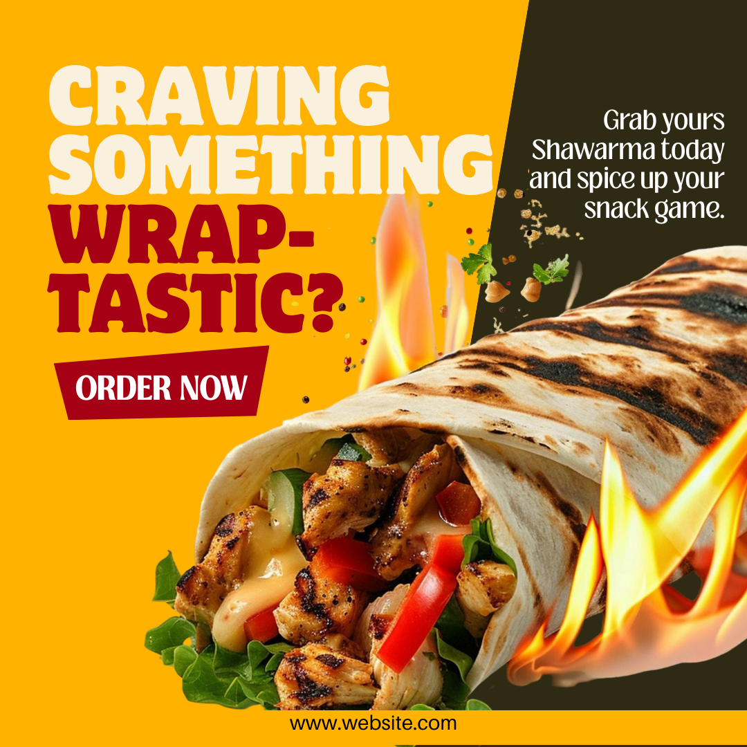 Social Media Design Portfolio Food Campaign