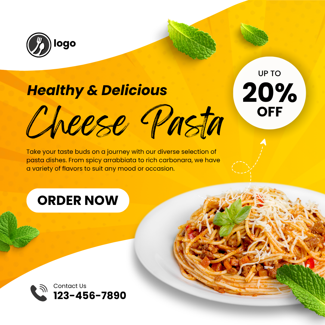 Social Media Design Portfolio Food Campaign