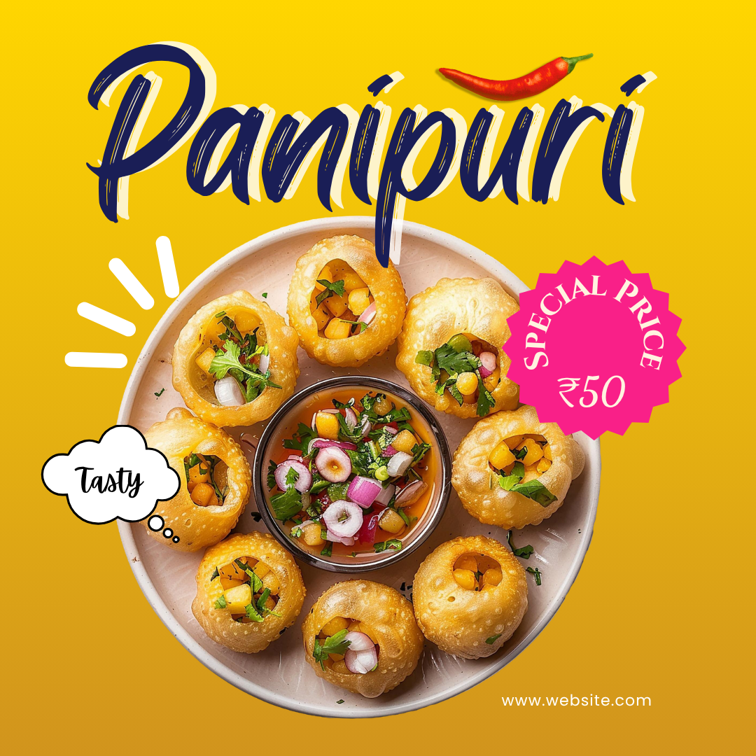 Social Media Design Portfolio Food Campaign