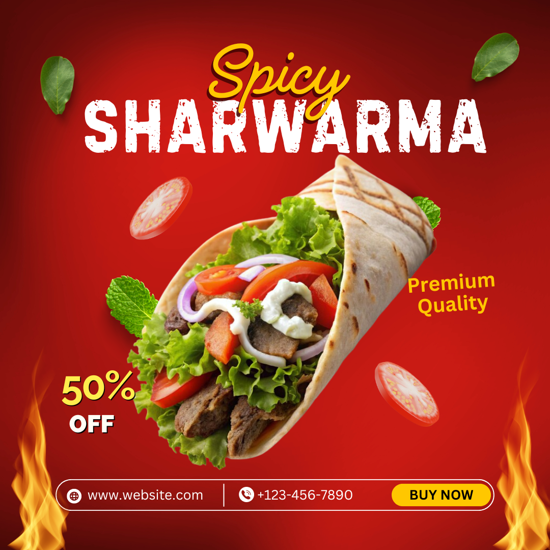 Social Media Design Portfolio Food Campaign