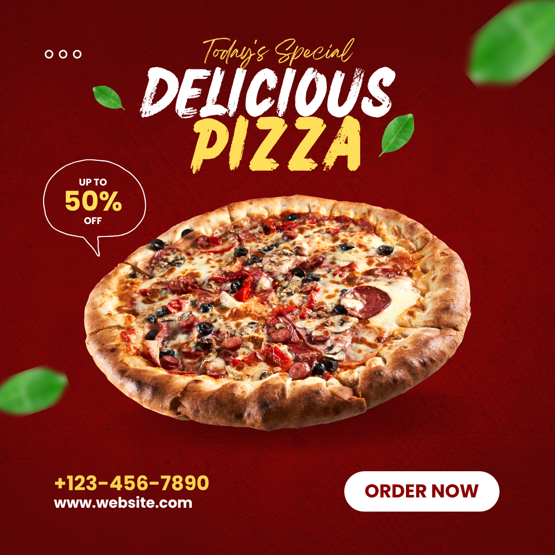 Social Media Design Portfolio Food Campaign