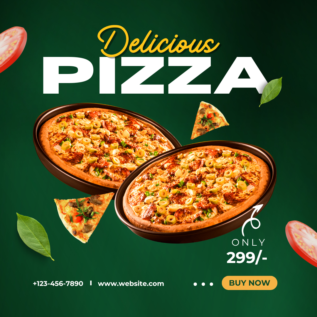 Social Media Design Portfolio Food Campaign