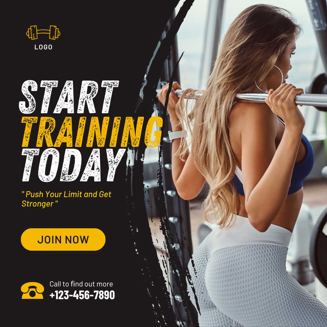 Social Media Design Portfolio Fitness Campaign