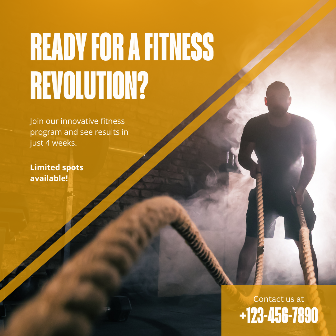 Social Media Design Portfolio Fitness Campaign