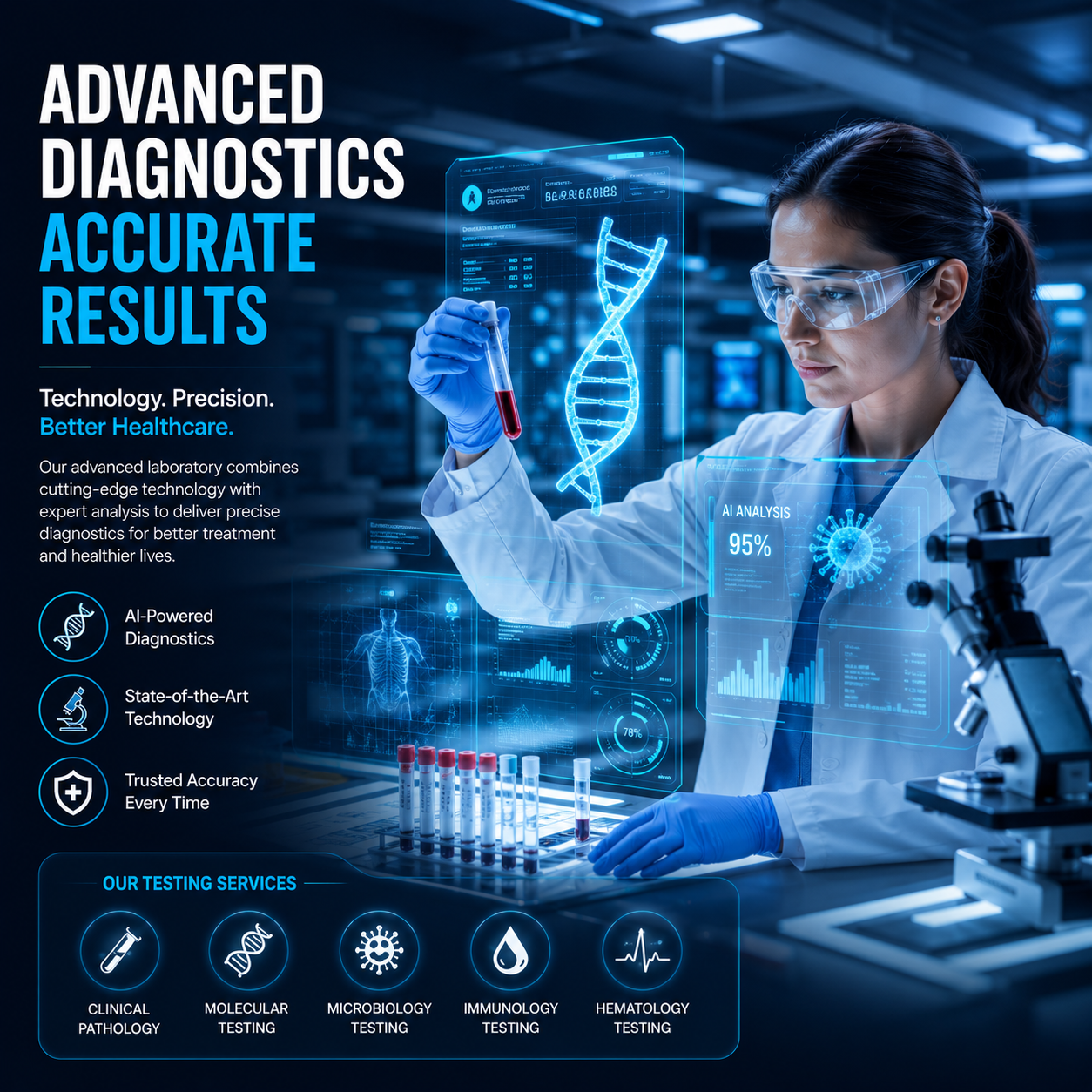 Social Media Design Portfolio Medical Campaign