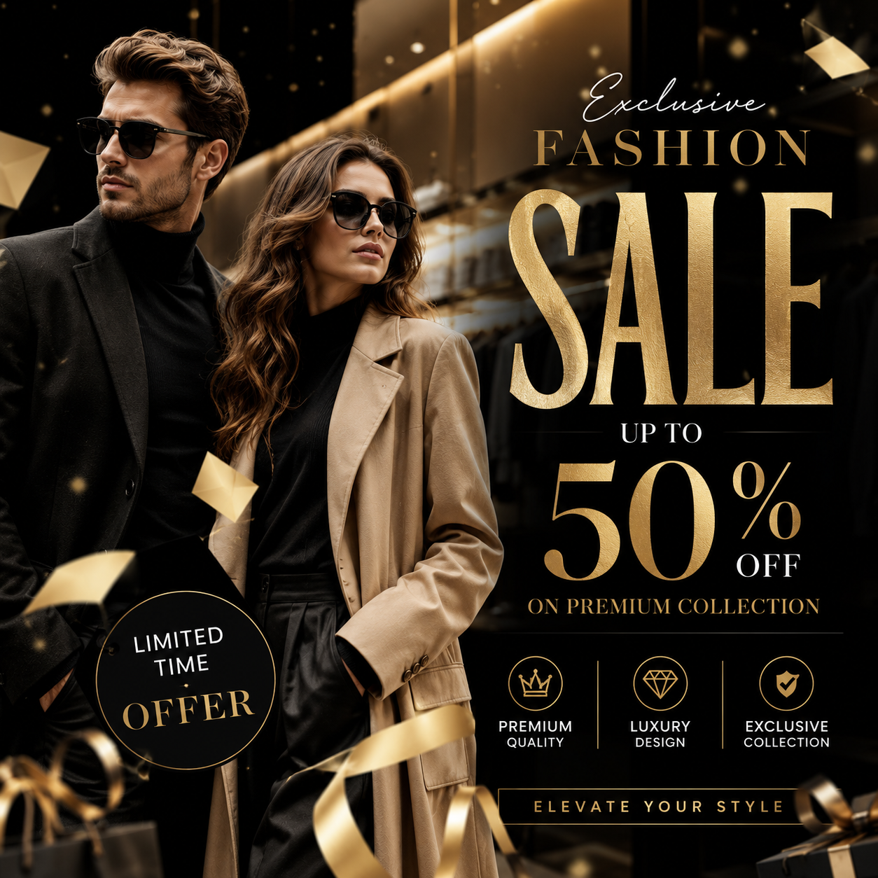 Social Media Design Portfolio E-Commerce Campaign